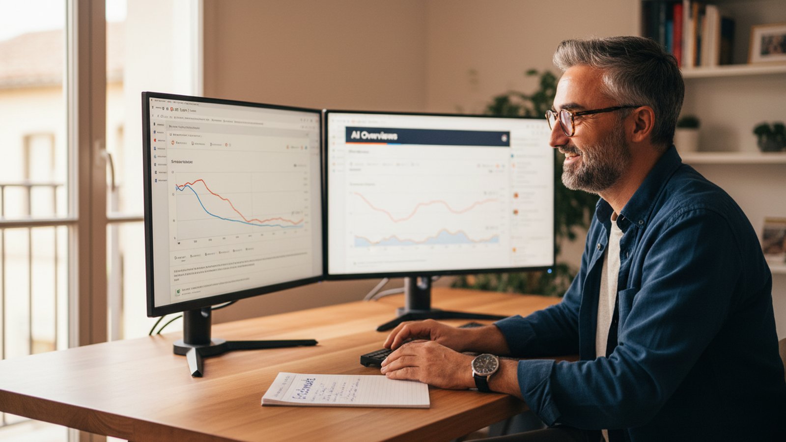 Mathieu Saudel, consultant SEO à Agen, analyse la chute du CTR organique provoquée par les AI Overviews et présente 7 leviers défensifs pour PME françaises en 2026