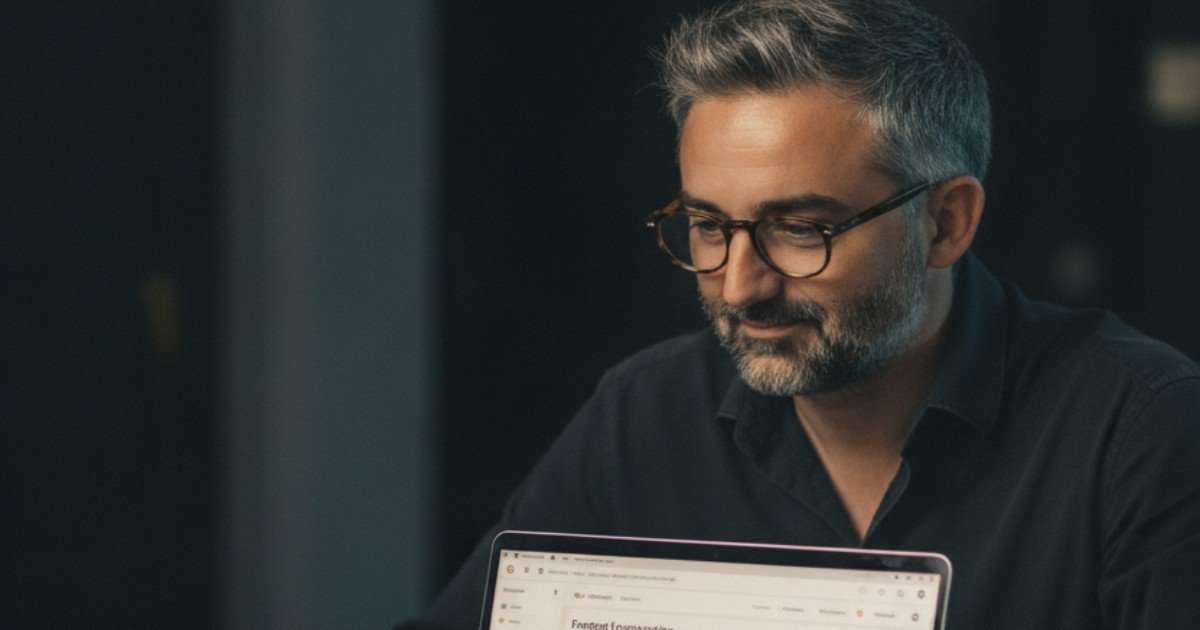 Mathieu Saudel consultant SEO analyse les performances d'une boutique Shopify sur ordinateur