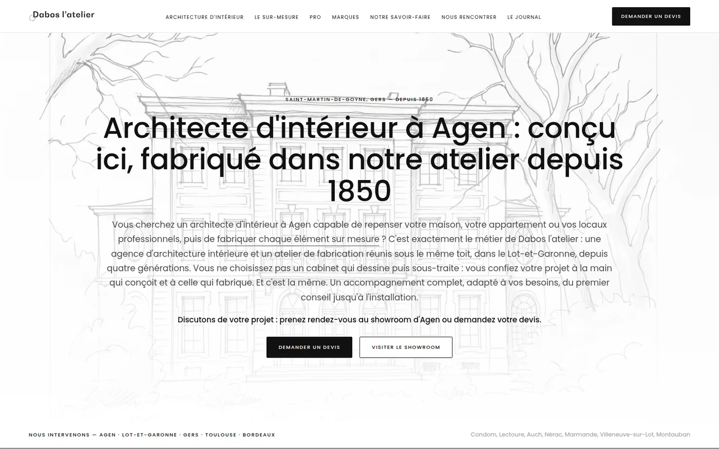 Site Dabos l'atelier